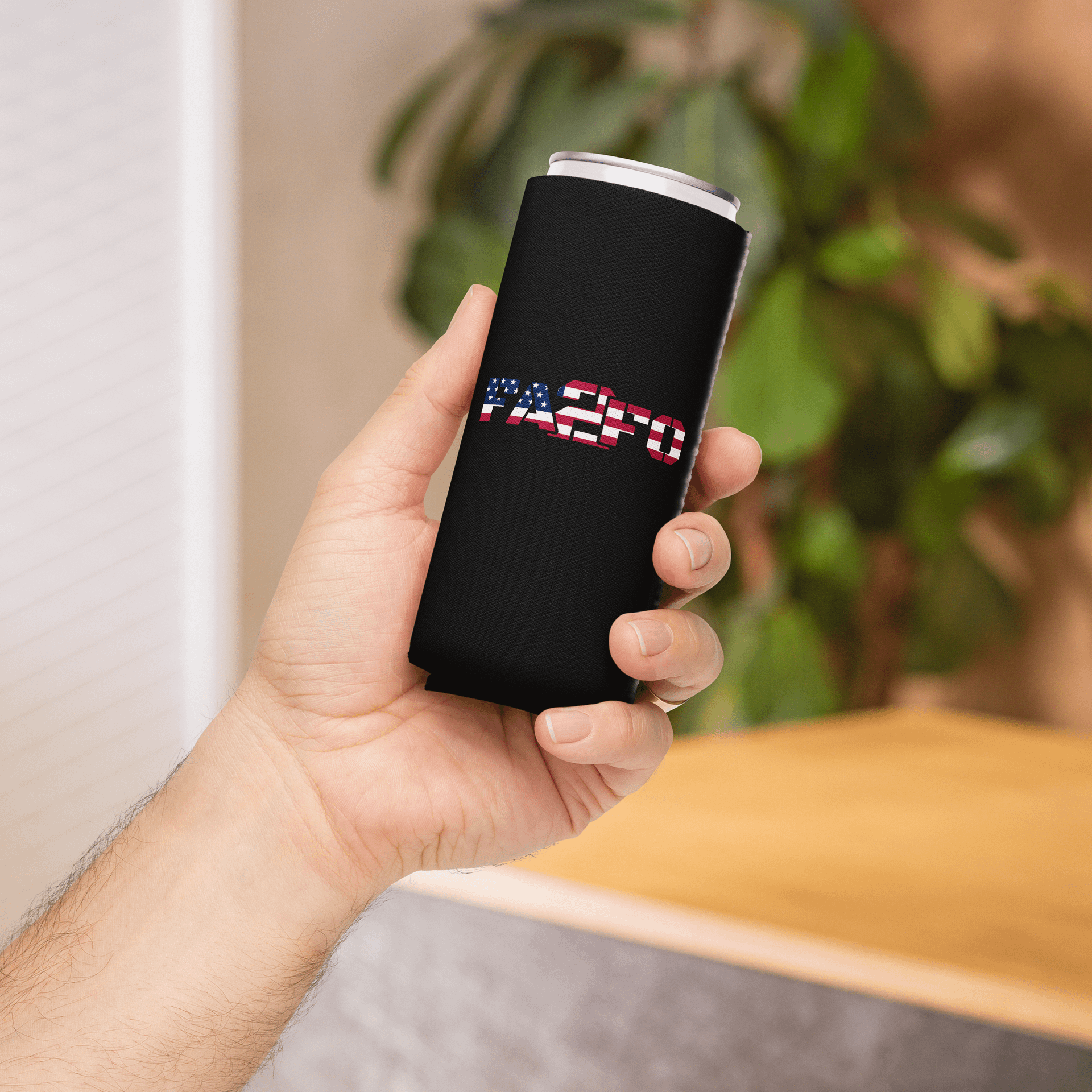 FA2FO American Flag Koozie (Black) product image (2)