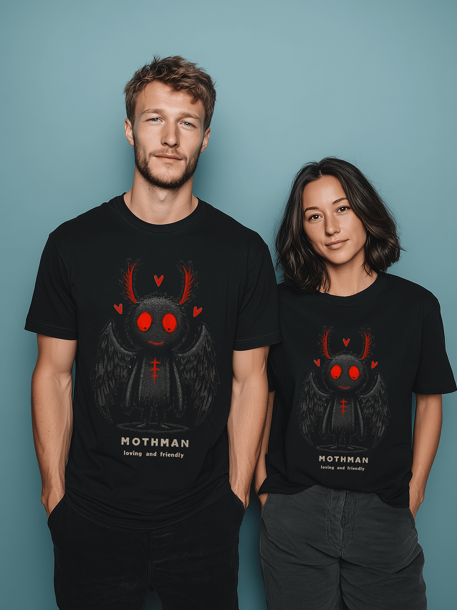 Mothman Shirt Cute Cryptid Tee product image (114)