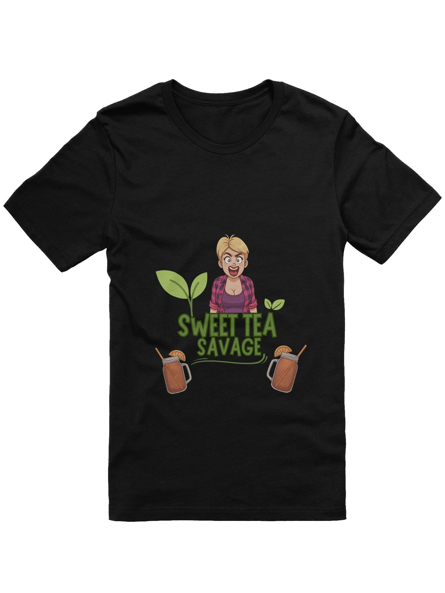 Sweet Tea Savage Tee for Women🍹💋 product image (1)