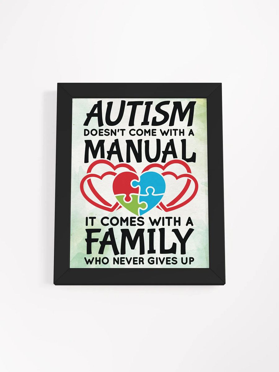 Unbreakable Love: Autism Awareness Poster product image (1)