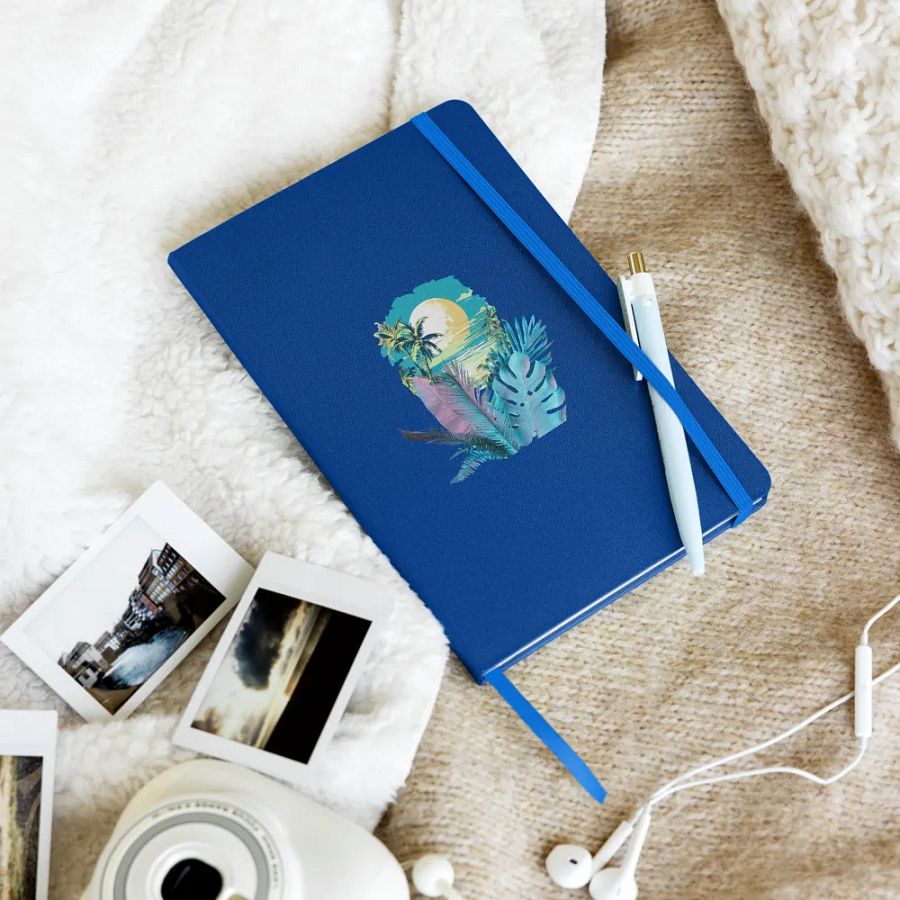 Tropical Sunset Hardcover Notebook for holiday planners journalling product image (10)