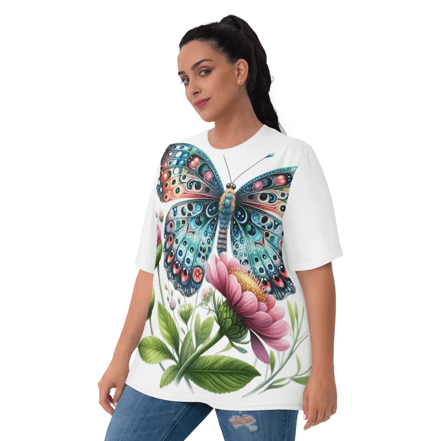 Whimsical Eyes Butterfly Women's T-Shirt product image (9)