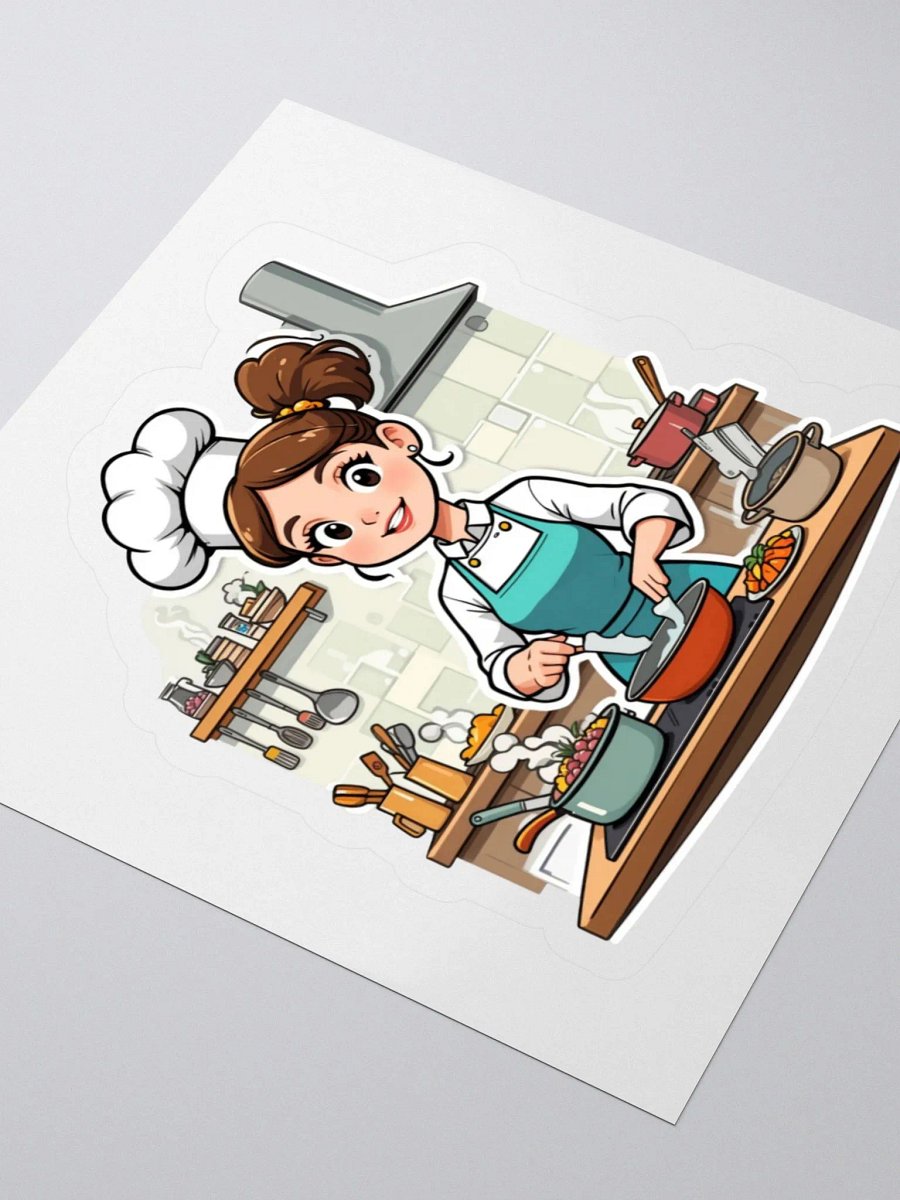Chef's Kitchen Cartoon Sticker Set product image (7)