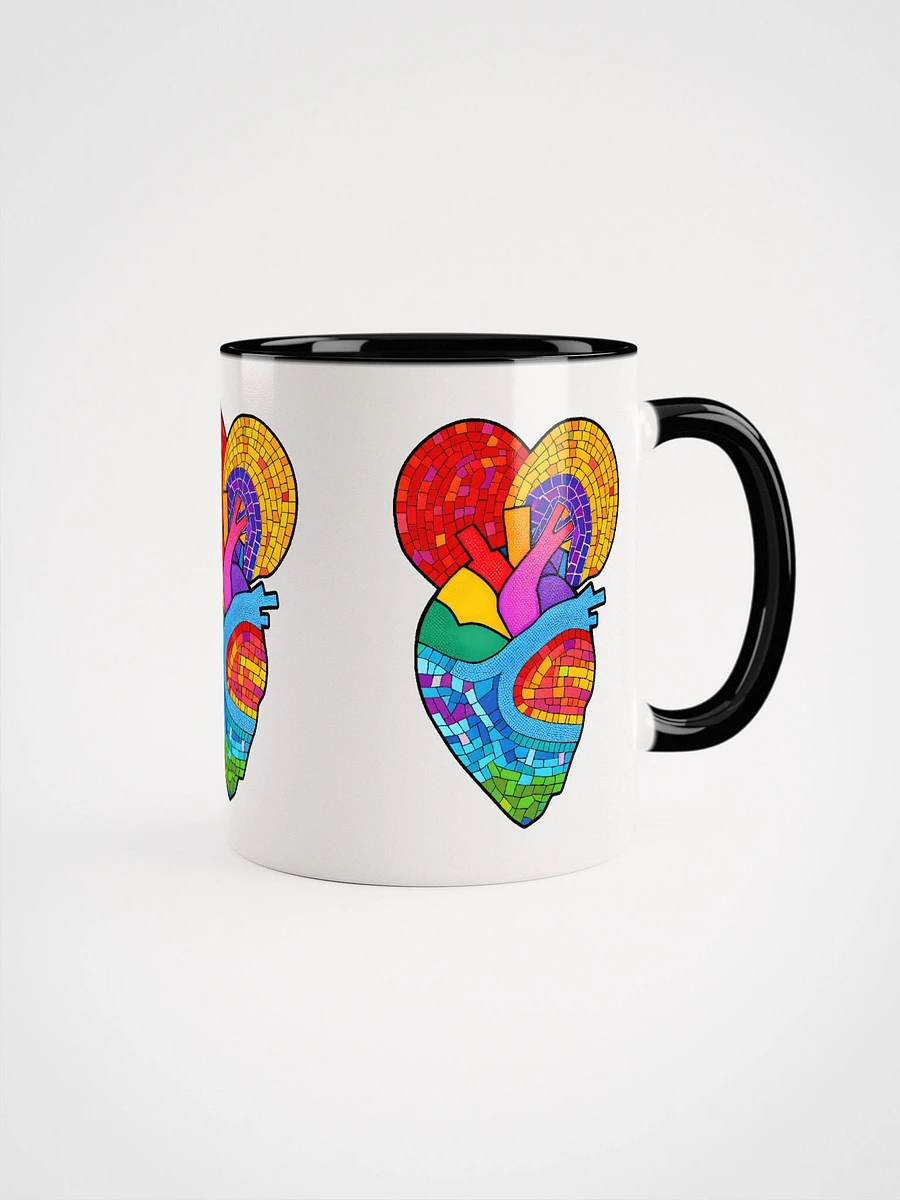 Rainbow Mosaic Heart #3 - Mug product image (1)