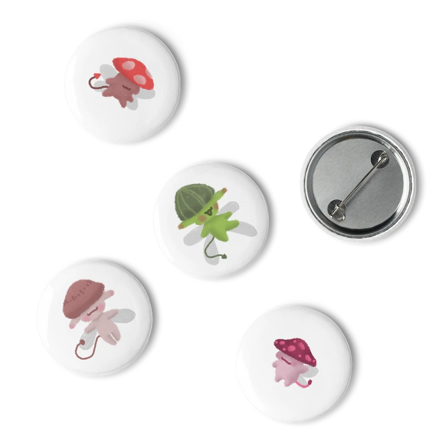 CS Mushroom Fairy Pins [Stack 6] product image (4)