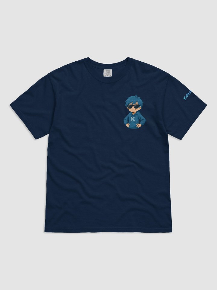 T-Shirt – Navy Blue Kelfurios Print product image (1)