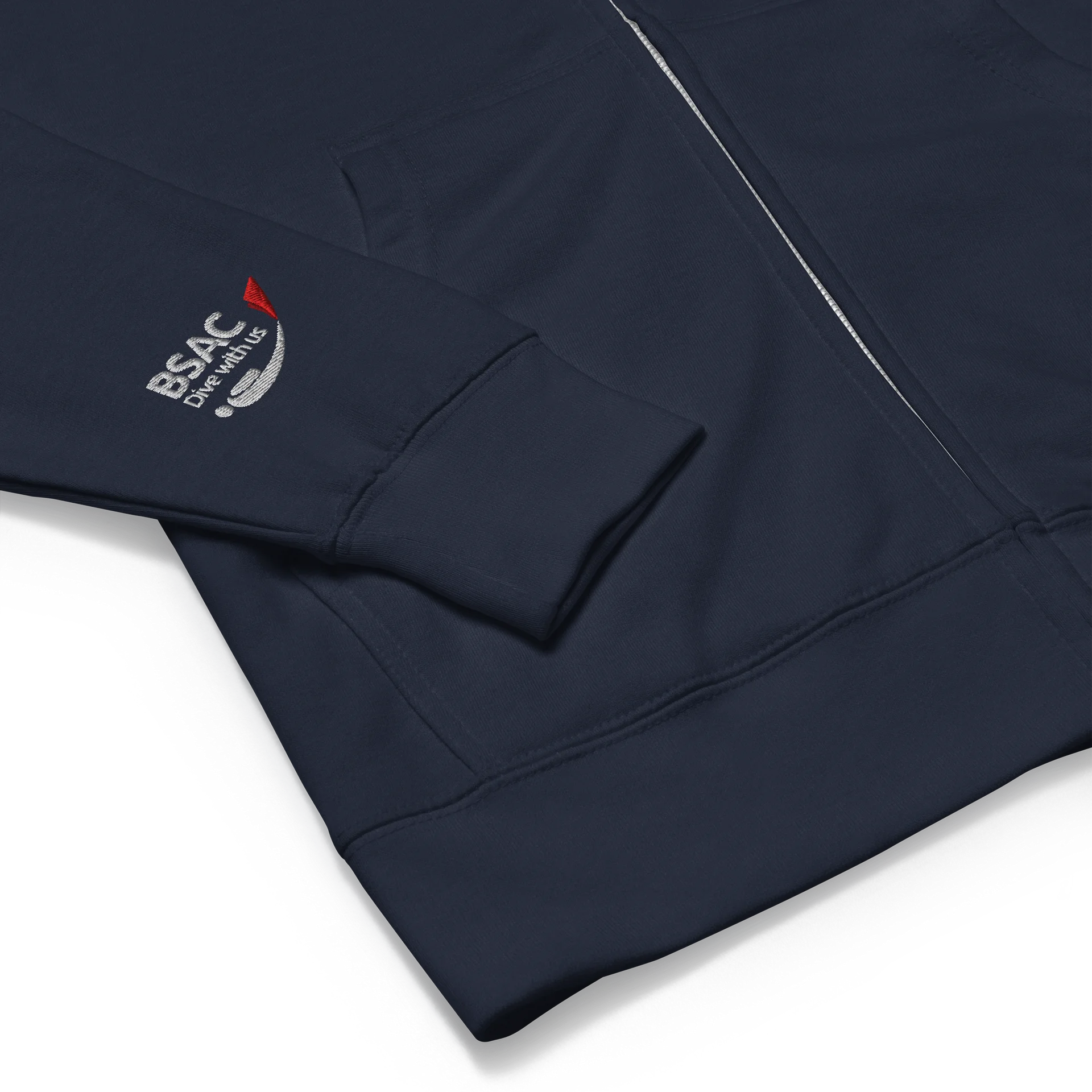 Premium zip-up fleece product image (2)