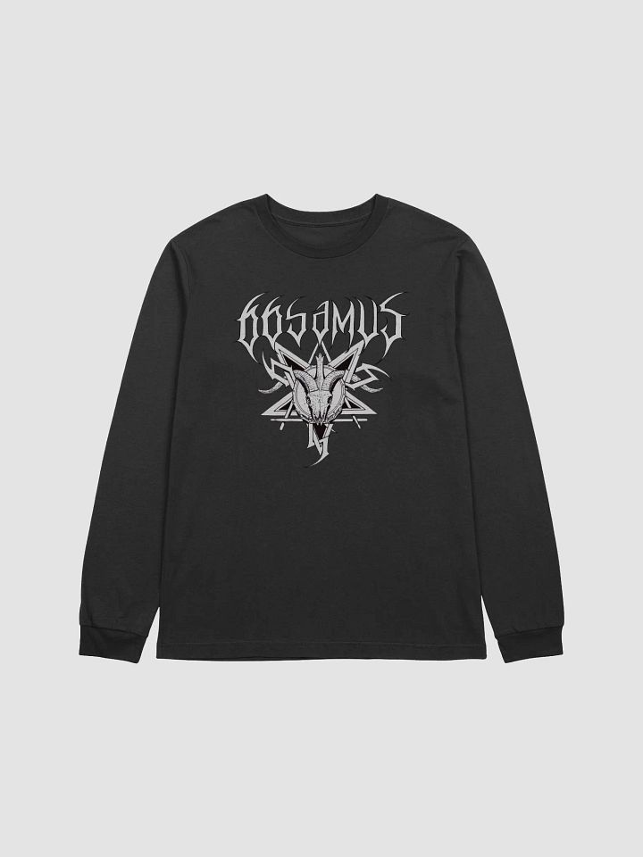 66Samus long sleeve shirt (b&w) product image (1)