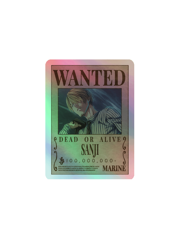 Wanted Sanji Sticker Sheet product image (9)