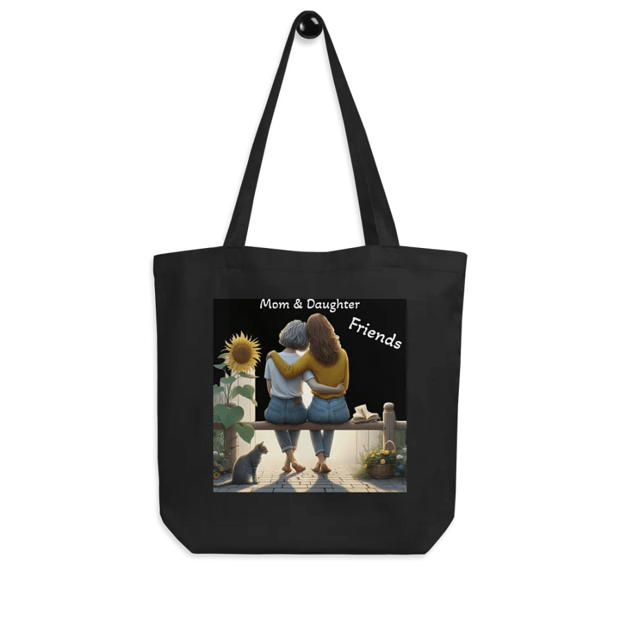 Mom & Daughter Friends Eco- Friendly Tote Bag product image (4)