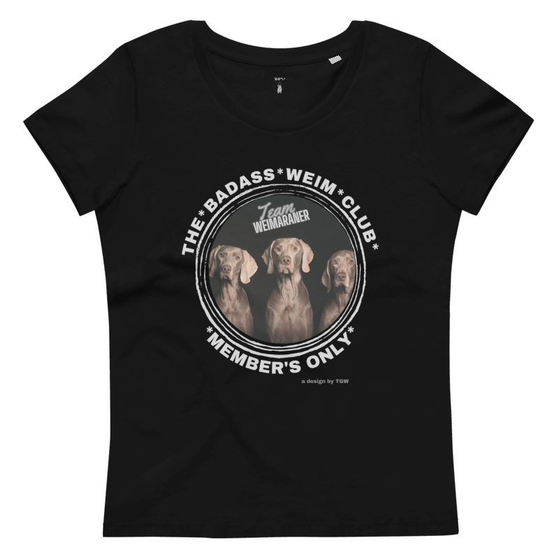 The Badass Weim Club - Stanley/Stella Women's Fitted Eco Tee product image (2)