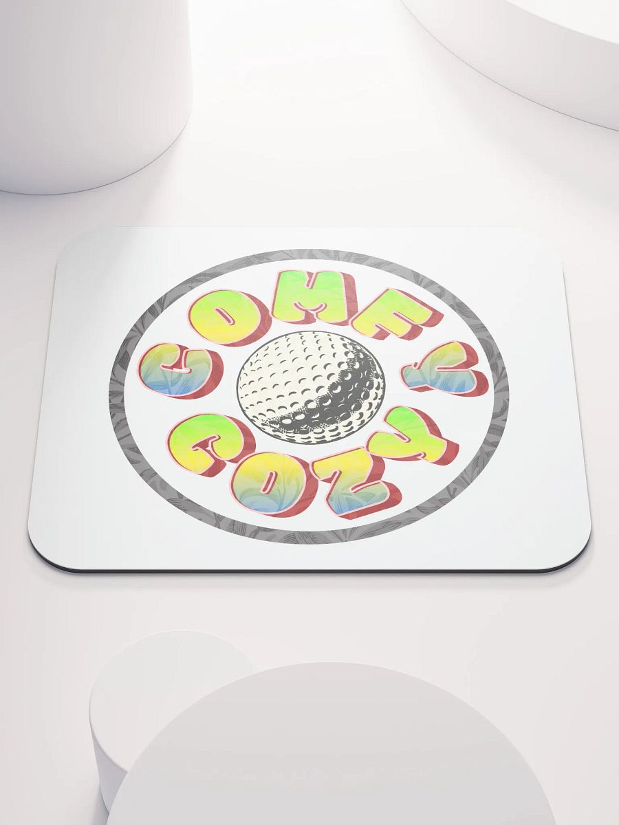 Comfy Cozy Golf Ball Mouse Pad product image (2)
