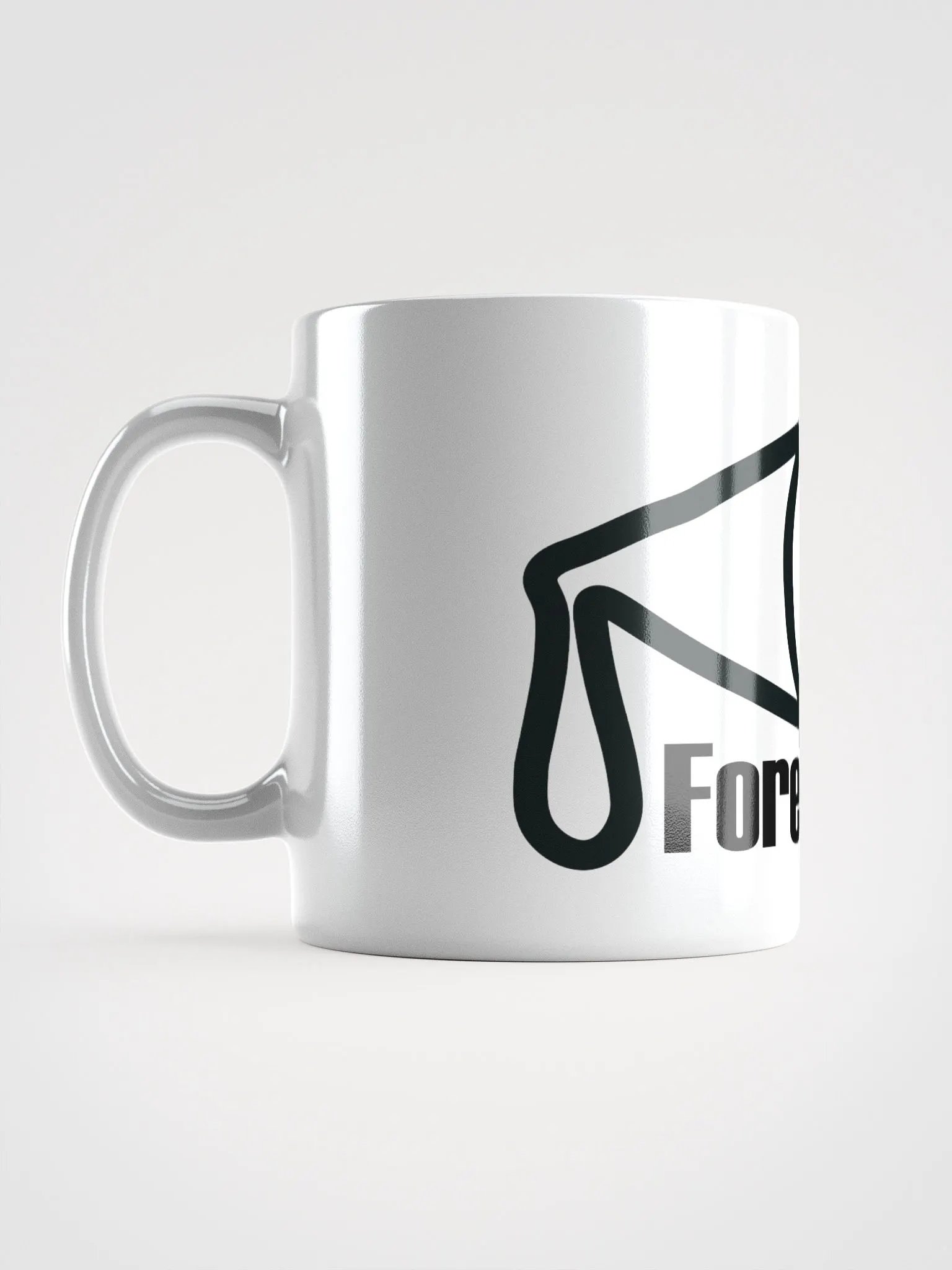 Forever Cry - Black - White Glossy Mug product image (6)