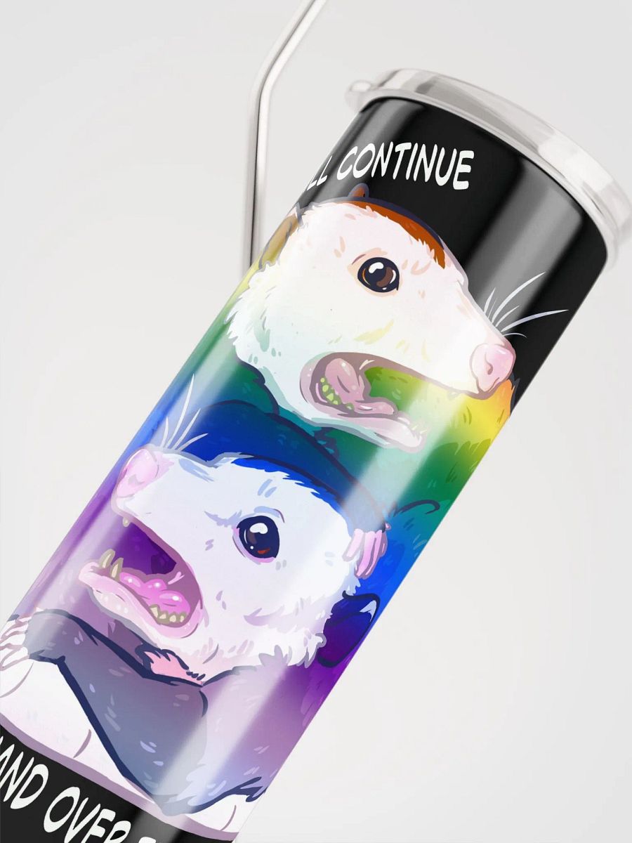 The screaming Continues until you hand over the coffee - pride opossums product image (4)