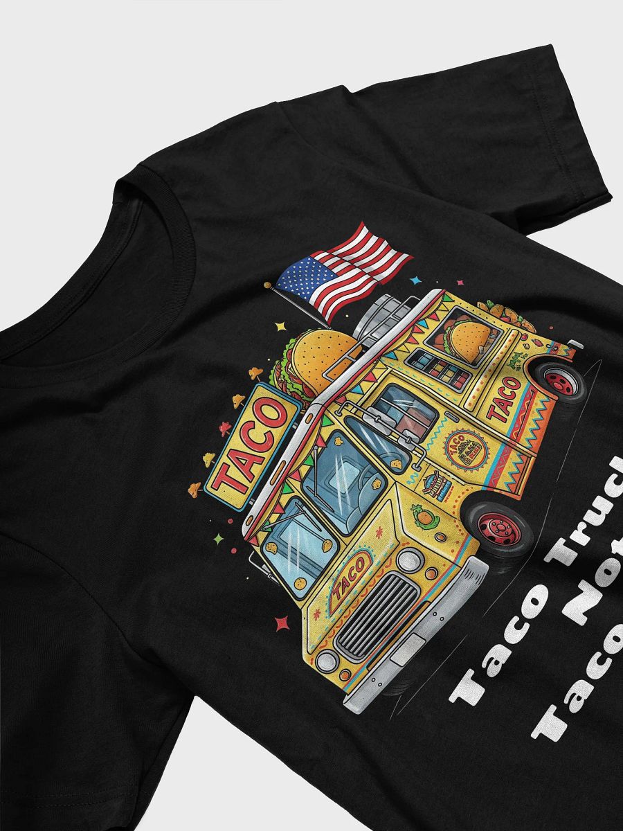 Taco Trucks Not Taco Trade Tee - Black product image (3)
