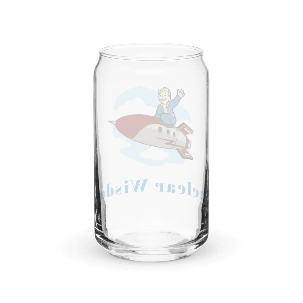 Nuclear Wisdom Can Shaped Glass Cup product image (38)