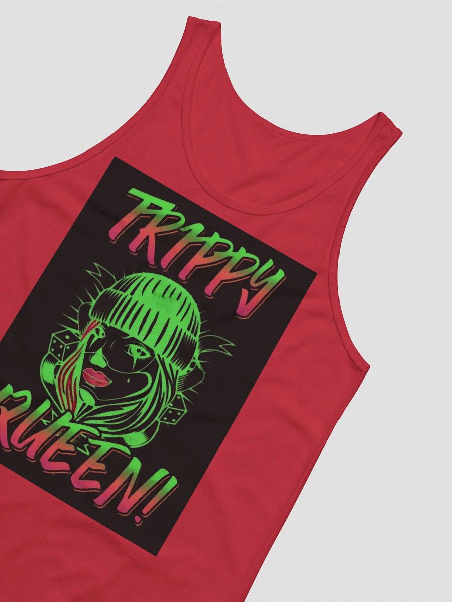 Trippy Queen Tank- Neon (Front Only) product image (2)