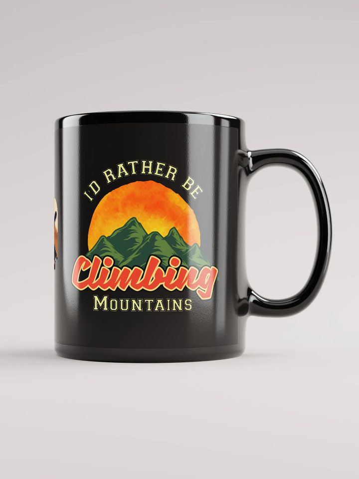 I'd Rather Be Climbing Mountains Coffee Mug product image (1)