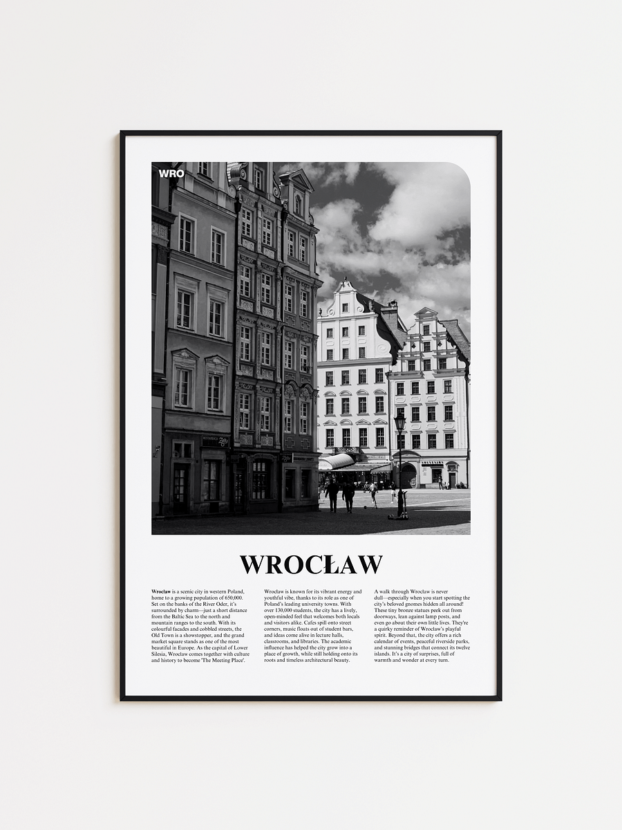 Wroclaw 01 Newspaper Poster product image (1)