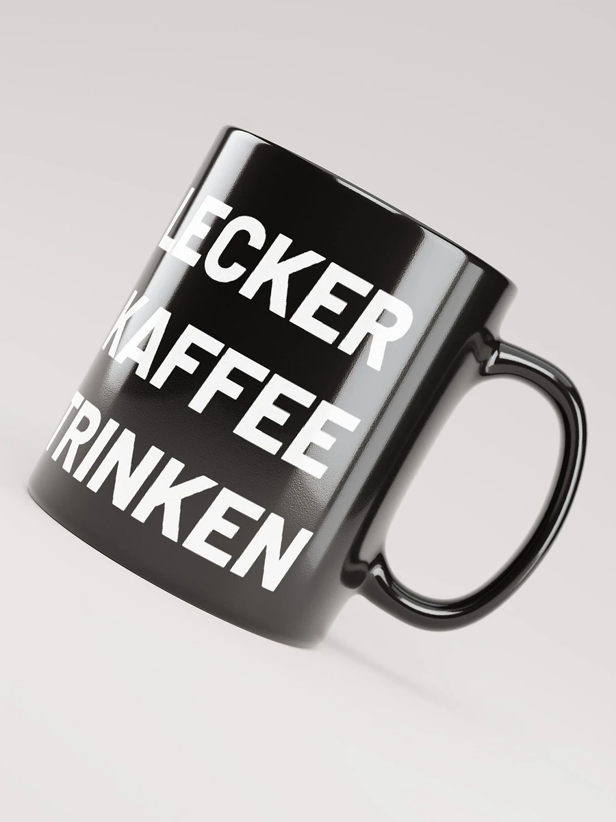 Glossy Black Mug - Kaffee product image (4)
