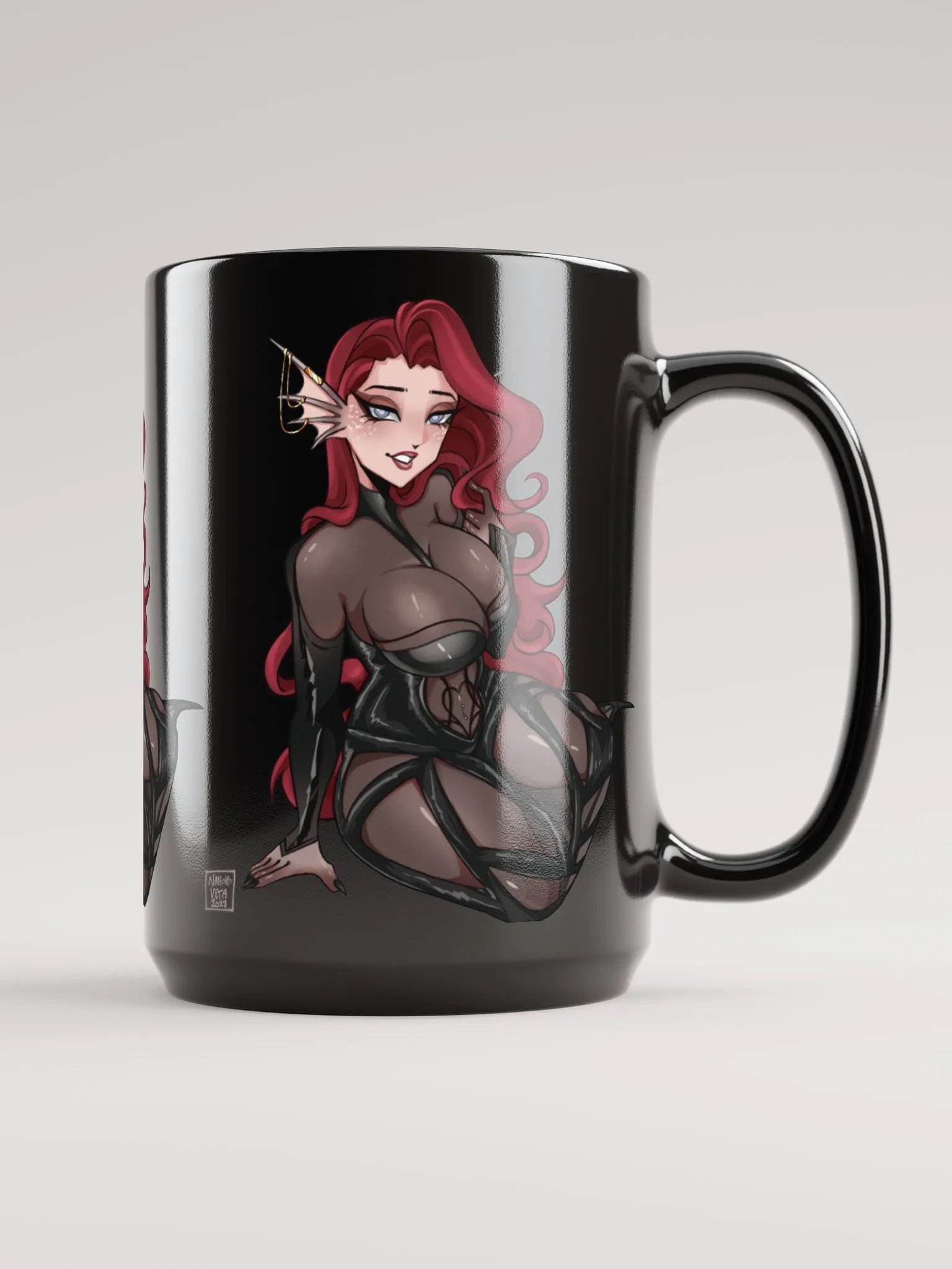 Deadly Thicc Black Mug product image (1)