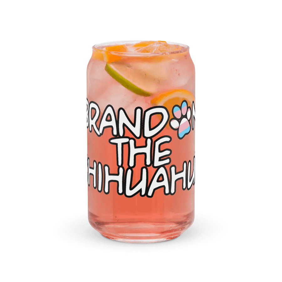 Brandon the Chihuahua Logo Glass product image (37)