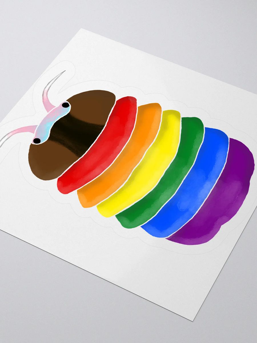 Progress Rainbow Isopod Sticker product image (12)