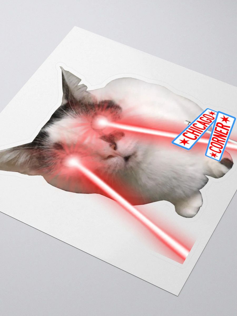 Chicago Corner Laser Eyes Oreo the Stream Cat product image (3)
