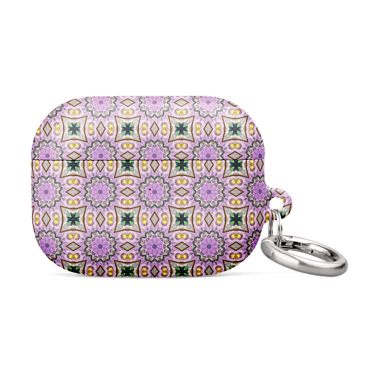 Geometric Mosaic All-Over Print AirPods® Case product image (4)