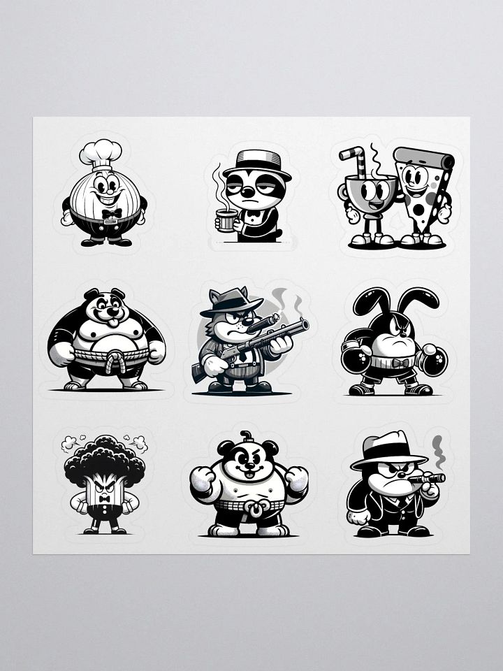 Vintage Cartoon Stickers product image (1)