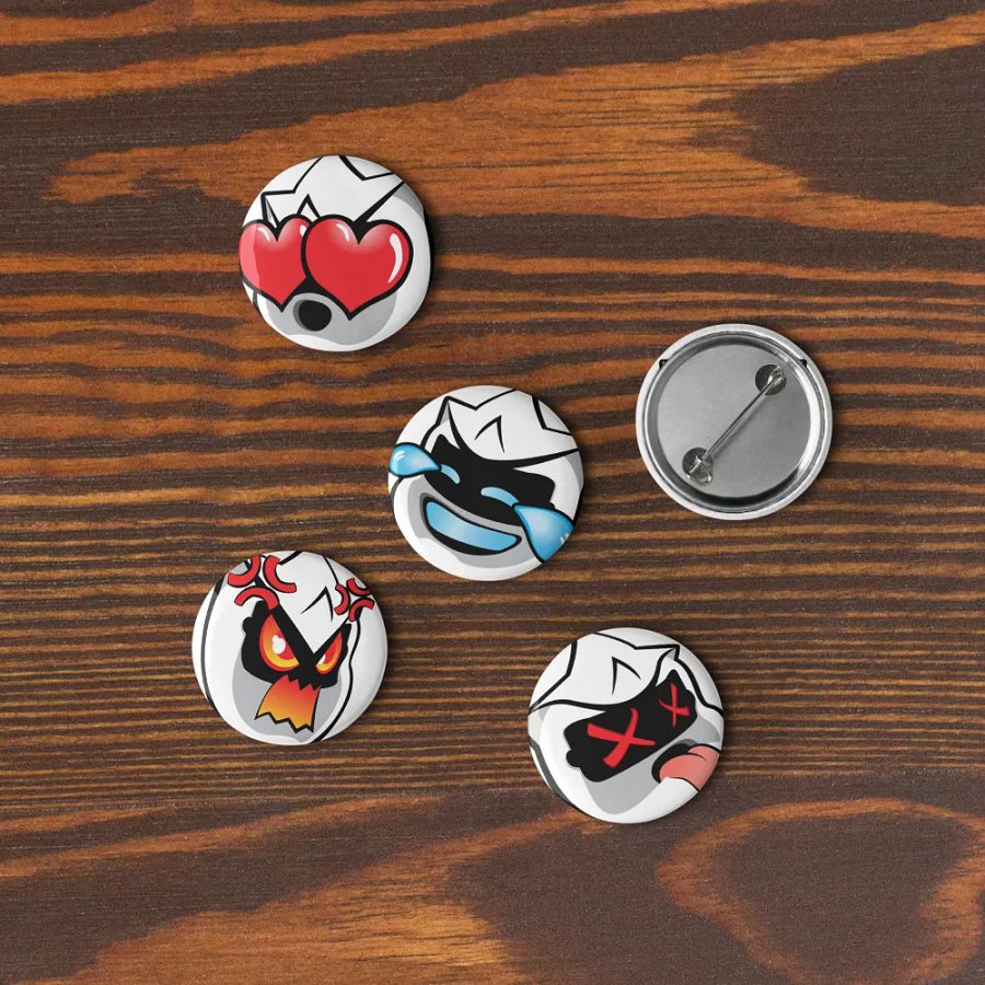 BOT Bot Emote Pins product image (10)