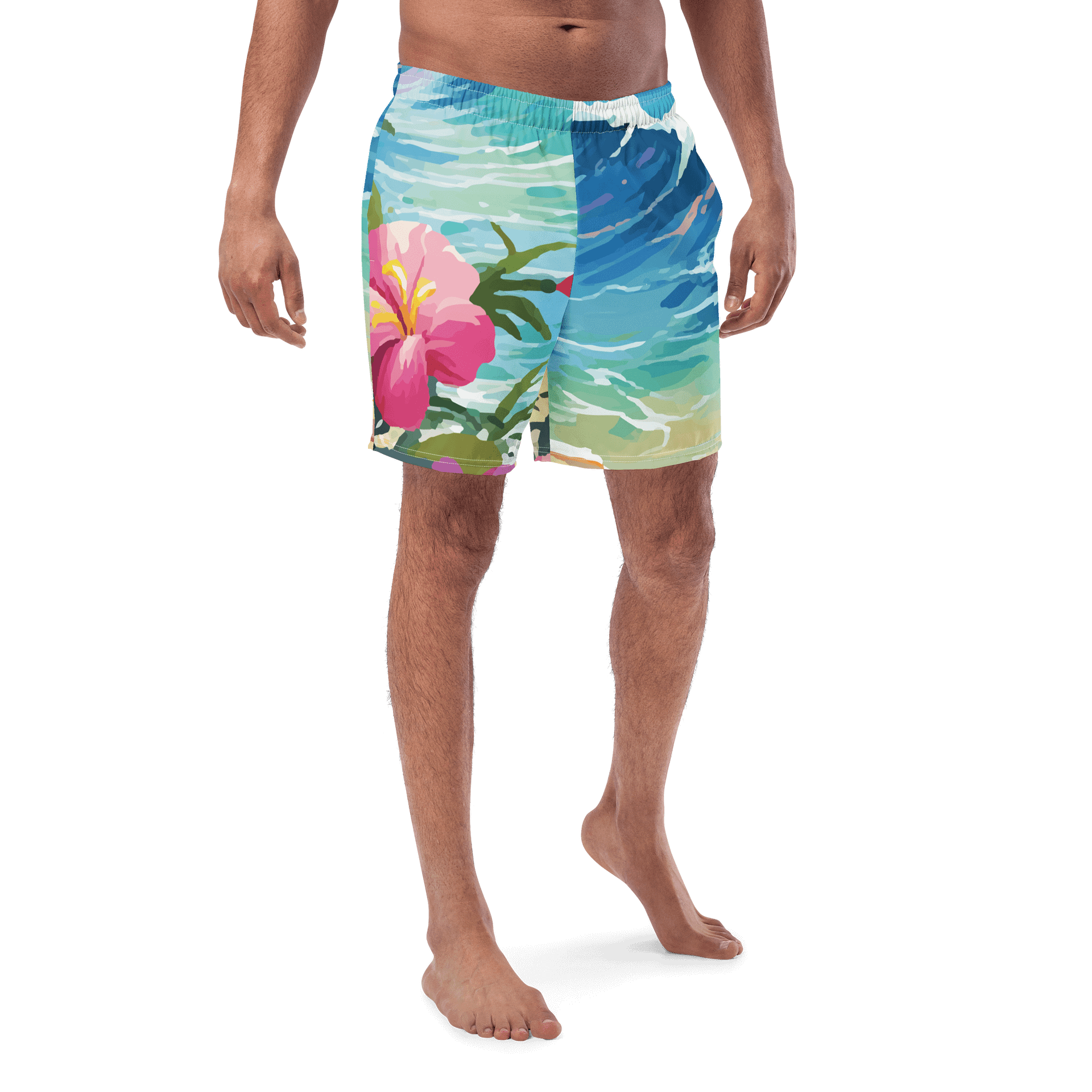 Tropical Paint Swim Trunk product image (1)