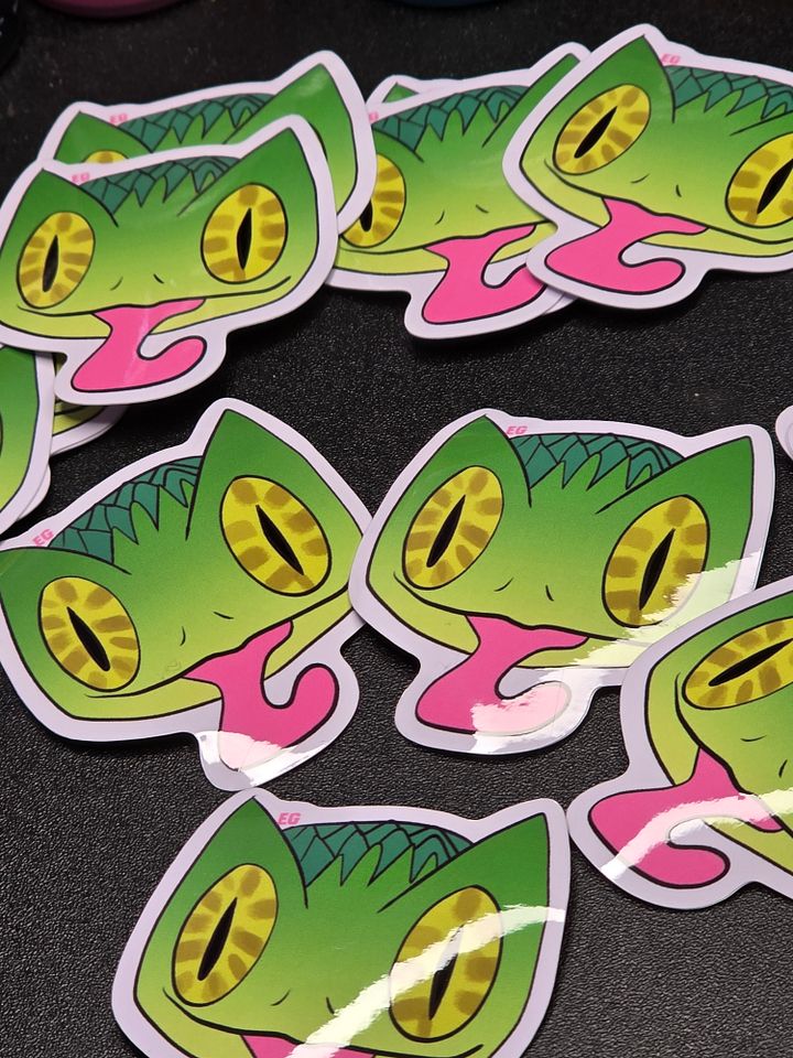 MonHun Little Pukei Sticker product image (1)