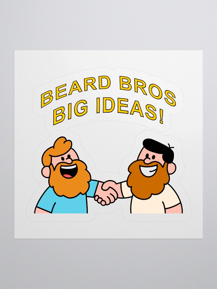 Beard Bros Big Ideas Sticker Set product image (1)