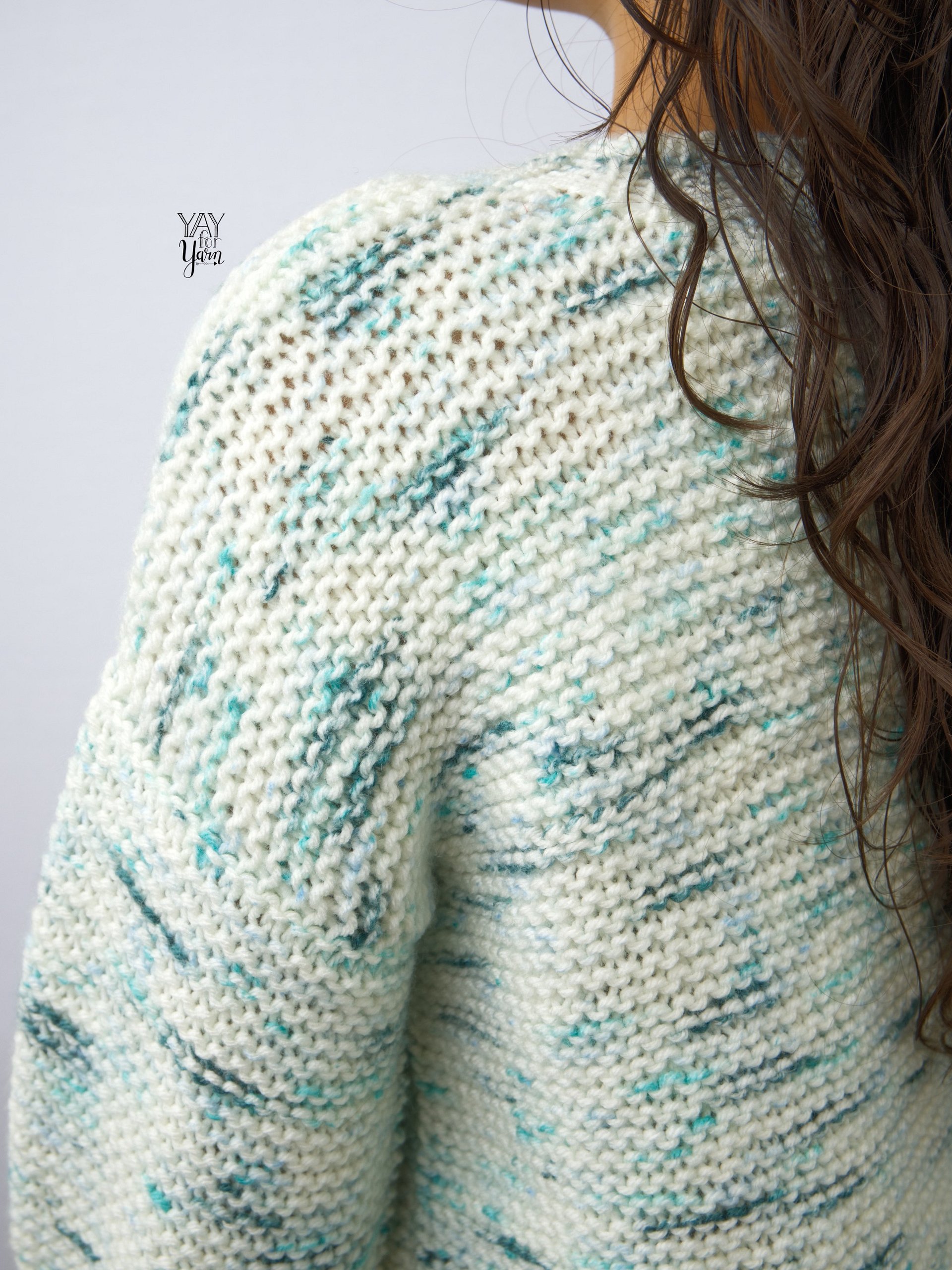 Basic Knit Pullover - PDF Knitting Pattern & Video Tutorial product image (7)