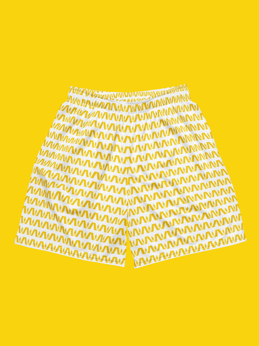 All-Over Print Recycled Unisex Mesh Shorts | WIL Style product image (2)