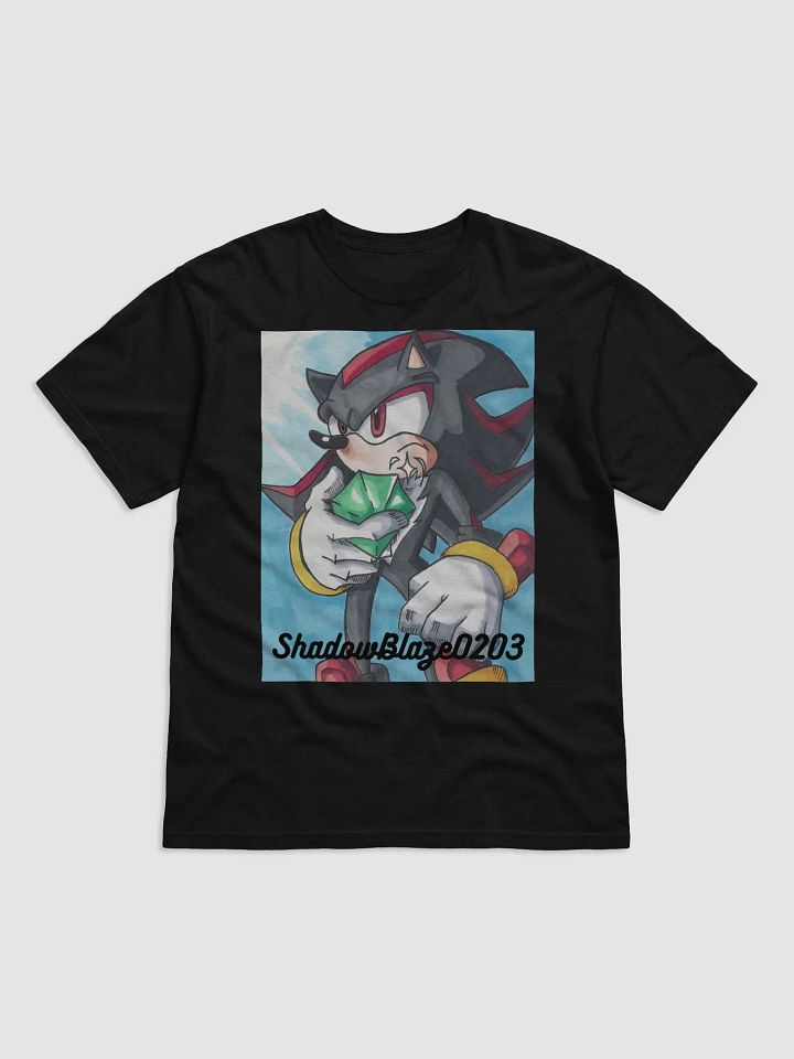 Shadow the Hedgehog Chaos Emerald T-Shirt product image (6)