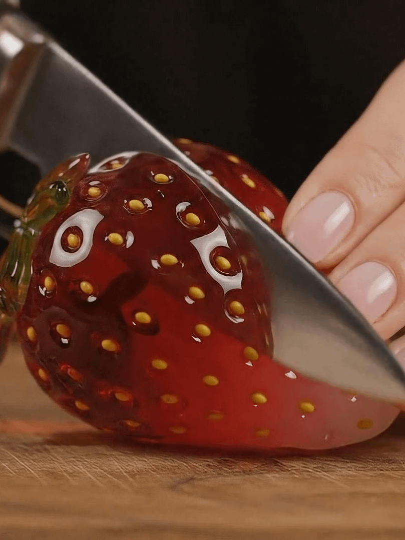 Cutting Glass Objects/Fruits product image (1)
