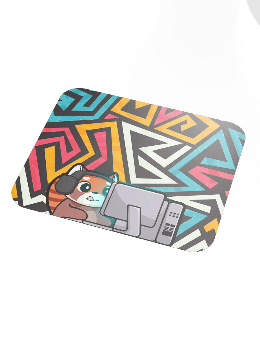 Gaming Bear Mouse Pad (Abstract) - 8.7" x 7.1" product image (4)