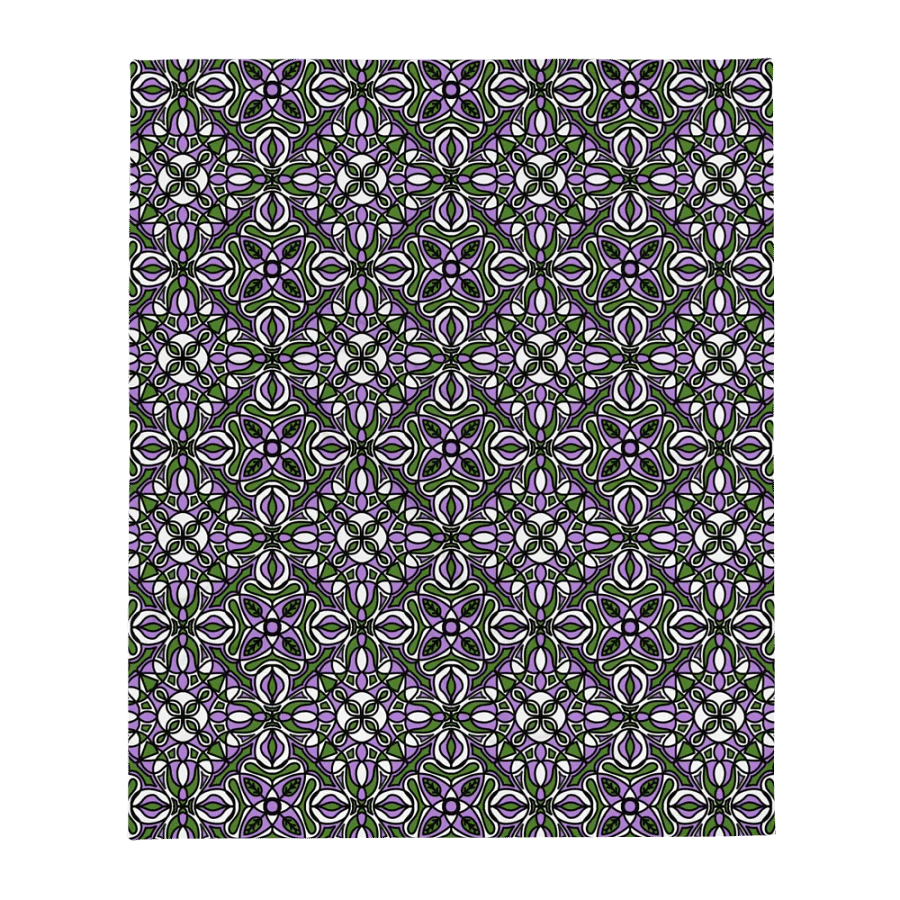Gender Queer Abstract Cozy Blanket product image (2)