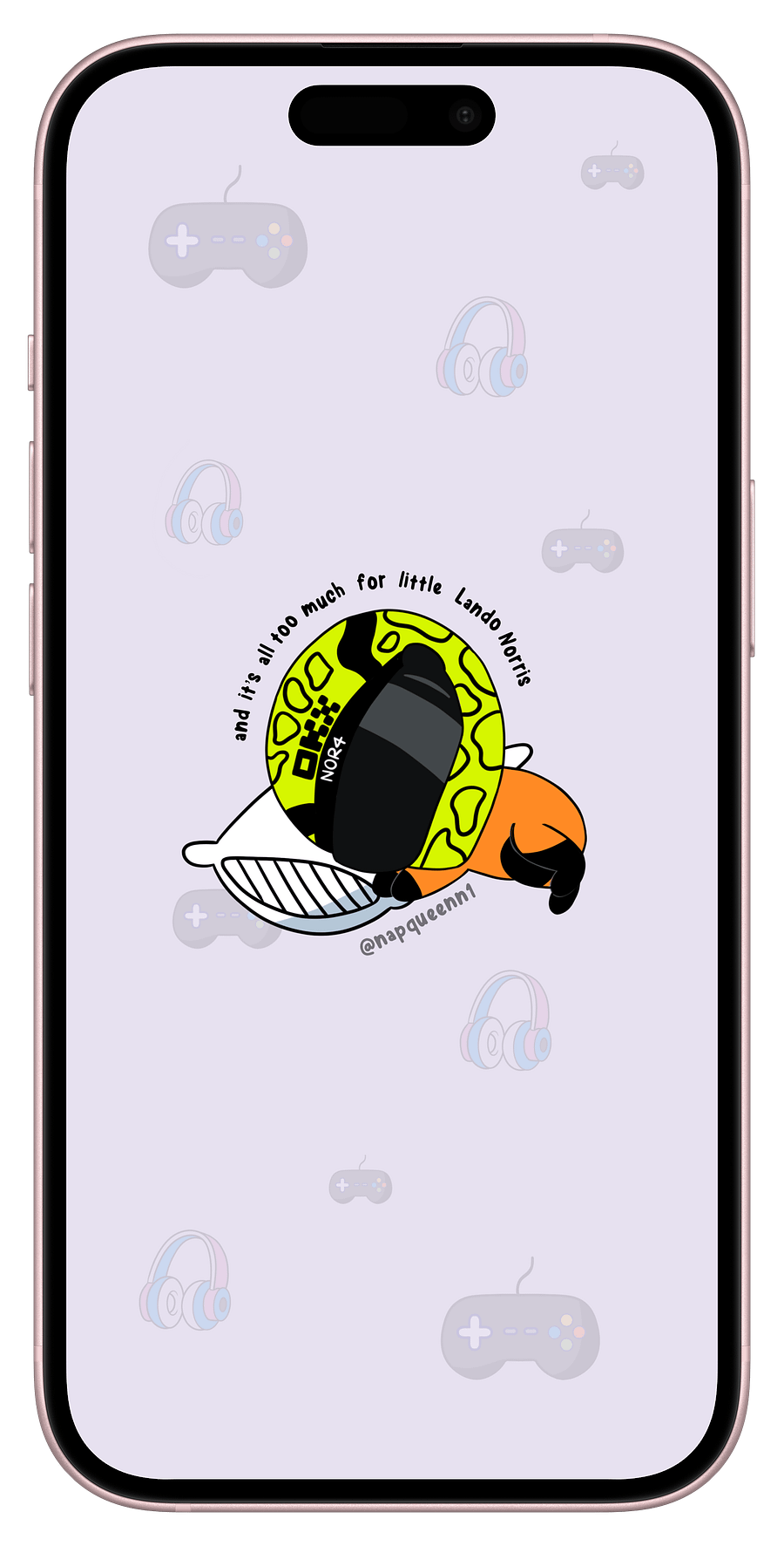 Sleeping Lando - Phone Wallpaper product image (1)