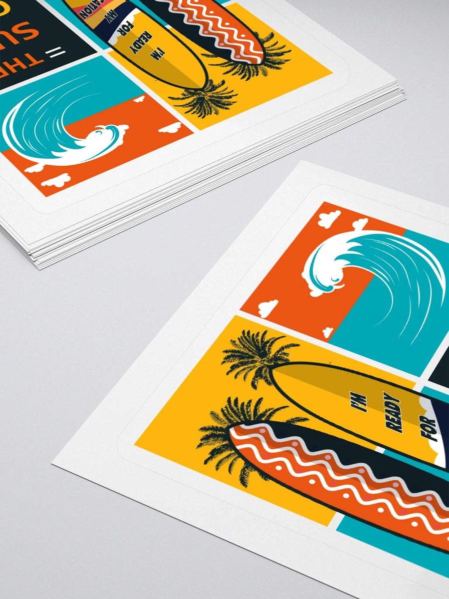 The Surf Crew Kiss Cut Stickers product image (16)