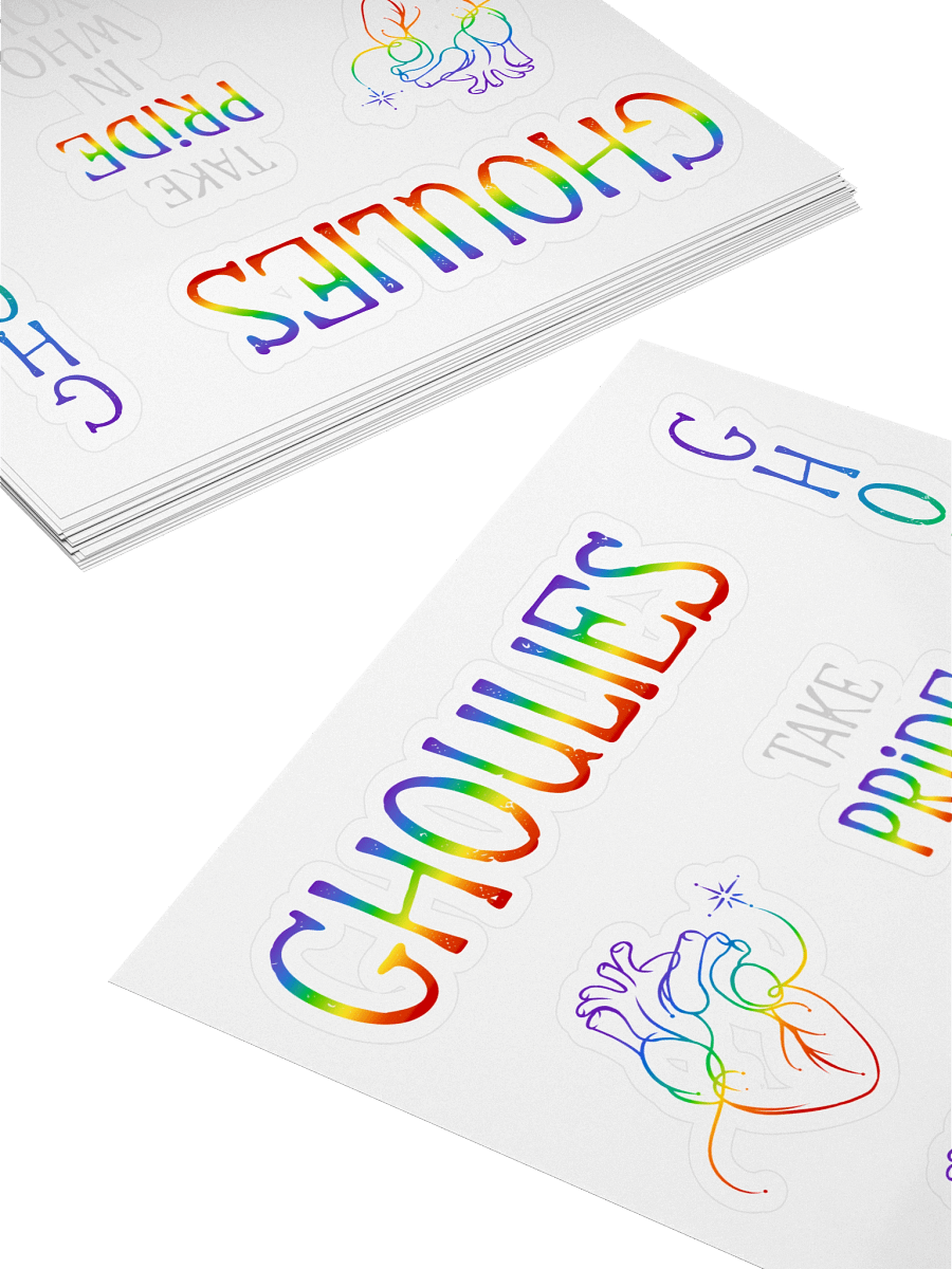 Pride Sticker Sheet product image (4)