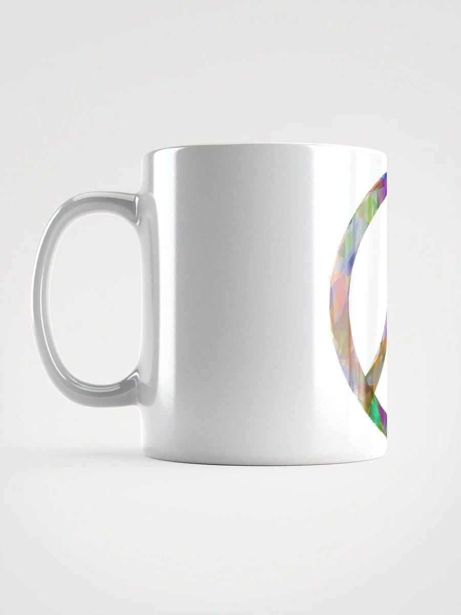 White Glossy Coffee mug-Peace Symbol product image (11)