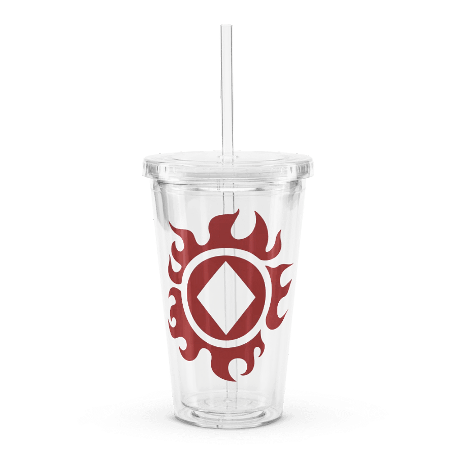 Jimbae Plastic Tumbler w/ Straw product image (1)