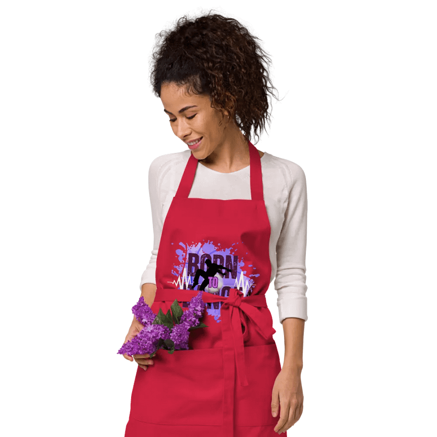 Dynamic Born to Dance Splash His Silhouette Apron product image (34)