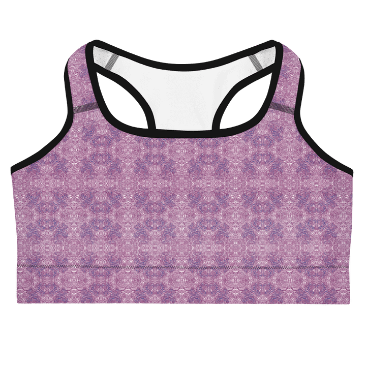 Cabbage Whorl – Customizable Basic Sports Bra product image (1)