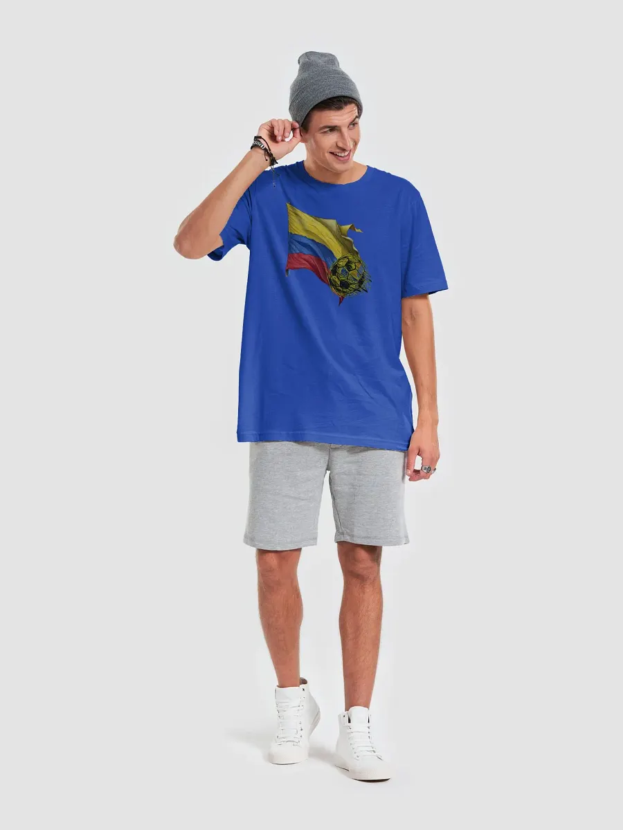 Colombian Flag Soccer Ball T-Shirt product image (57)