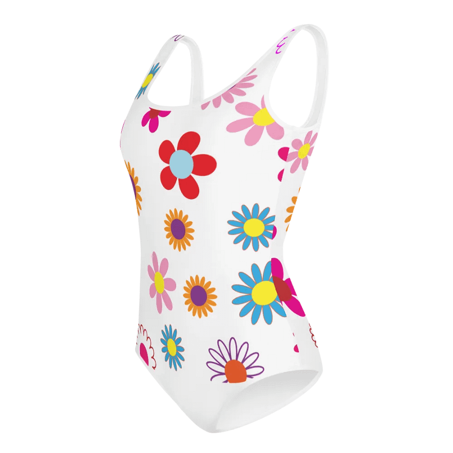 Colorful Flowers - Youth Swimsuit product image (5)
