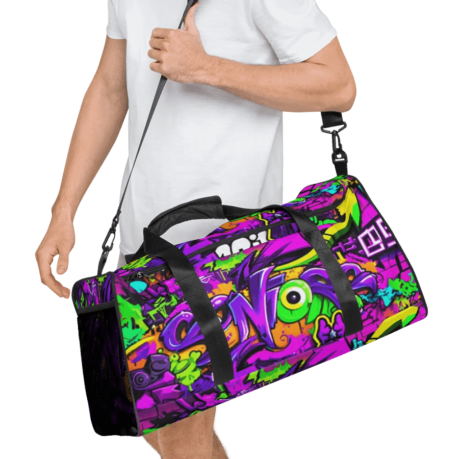Urban Style: Graffiti Duffel Bag - The Ultimate Gym Companion product image (10)